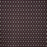 Kastanienbraunes geometrisch bedrucktes Viskosetuch - Ribes y Casals