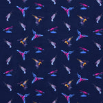 Viskose Imprimée Oiseaux Mehrfarbig - Ribes y Casals