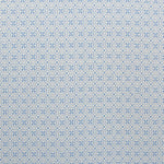 Blauer geometrischer Viskose-Stoff - Ribes y Casals