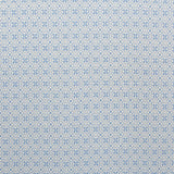 Blauer geometrischer Viskose-Stoff - Ribes y Casals