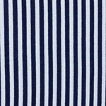 Marineblauer Streifen-Viskose-Stoff - Ribes y Casals