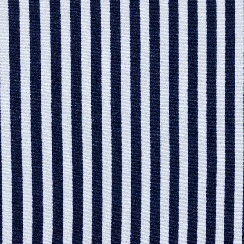 Marineblauer Streifen-Viskose-Stoff - Ribes y Casals