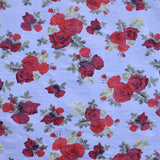 Viskosestoff Rosen Puderblau Hintergrund - Ribes y Casals