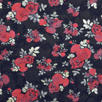 Viskosestoff Rosen Schwarzer Hintergrund - Ribes y Casals
