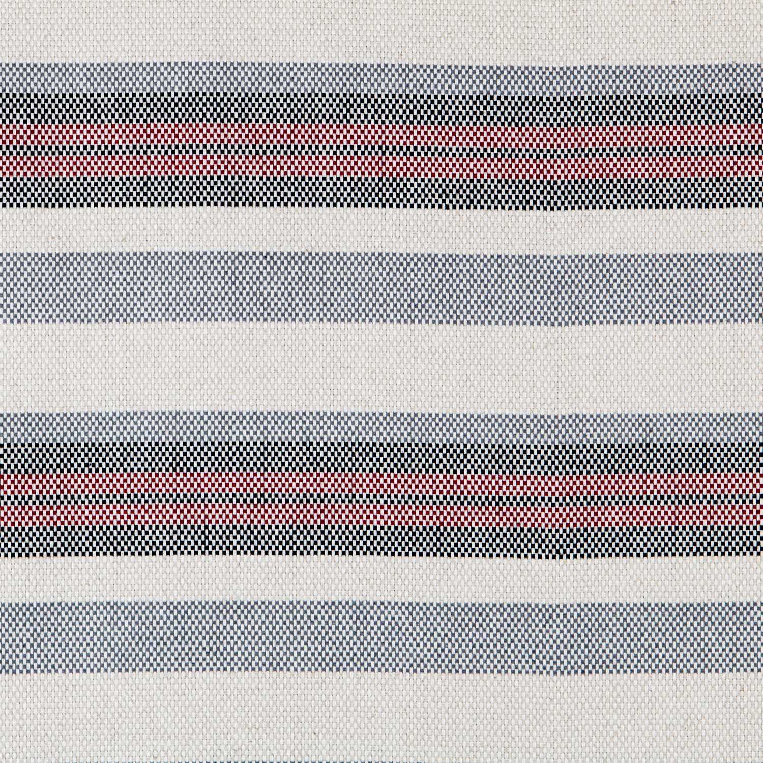 Rustikaler schierer Vorhangstoff Multicolor Streifen - Ribes y Casals