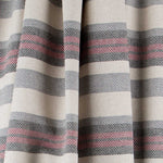 Rustikaler schierer Vorhangstoff Multicolor Streifen - Ribes y Casals