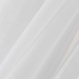Polyester Voile Gardine Voile weiß - Verschiedene Größen x Breite 300 cm - Ribes y Casals