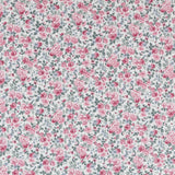 Stoff Viyela Blumen Cretonne Rosa - Ribes y Casals