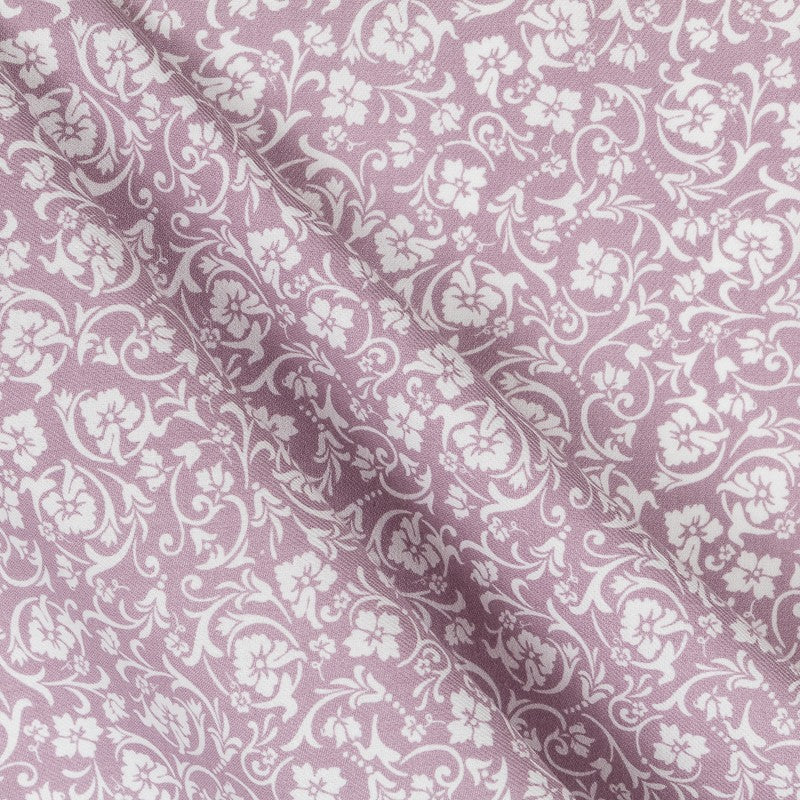 Mosaik Floral Flieder Viyela-Tuch - Ribes y Casals