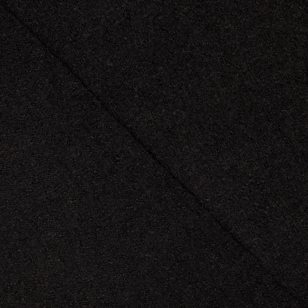 Stoff Fine Coat Schwarz - Ribes y Casals