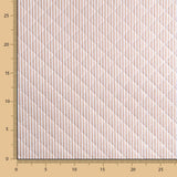 Gesteppter, plastifizierter, gesteppter Stoff Beige gestreift - Ribes y Casals