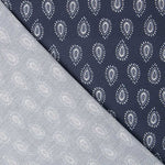 Antibakterielles Baumwollbandana Blau - Ribes y Casals
