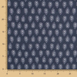 Antibakterielles Baumwollbandana Blau - Ribes y Casals