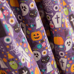 Halloween Flieder Baumwolle - Ribes y Casals
