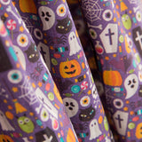 Halloween Flieder Baumwolle - Ribes y Casals
