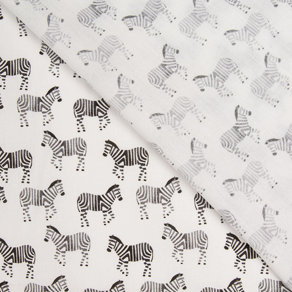 Antibakterielle Baumwolle Mini Zebras - Ribes y Casals
