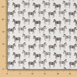 Antibakterielle Baumwolle Mini Zebras - Ribes y Casals