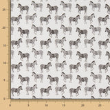 Antibakterielle Baumwolle Mini Zebras - Ribes y Casals