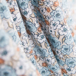Blau Romantische Baumwolle - Ribes y Casals