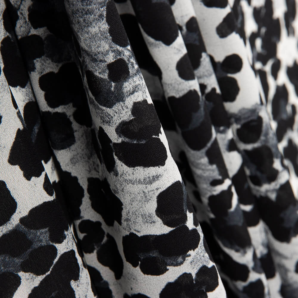 Georgette Leopard Grau - Ribes y Casals