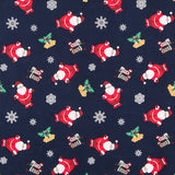 Weihnachten Baumwolle Weihnachtsmann Blau - Ribes y Casals