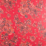 Stoff Bambula Polyester Cretonero Rot - Ribes y Casals