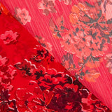 Stoff Bambula Polyester Cretonero Rot - Ribes y Casals