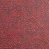 Bambula Polyester Polka Dot Stoff Rot - Ribes y Casals
