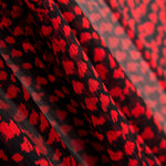 Bambula Polyester Polka Dot Stoff Rot - Ribes y Casals
