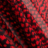 Bambula Polyester Polka Dot Stoff Rot - Ribes y Casals