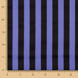 Satin Polyester Lila Streifen - Ribes y Casals