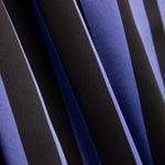 Satin Polyester Lila Streifen - Ribes y Casals