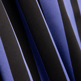 Satin Polyester Lila Streifen - Ribes y Casals