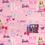 Stoff Schwarz aus Barbie Pink - Ribes y Casals