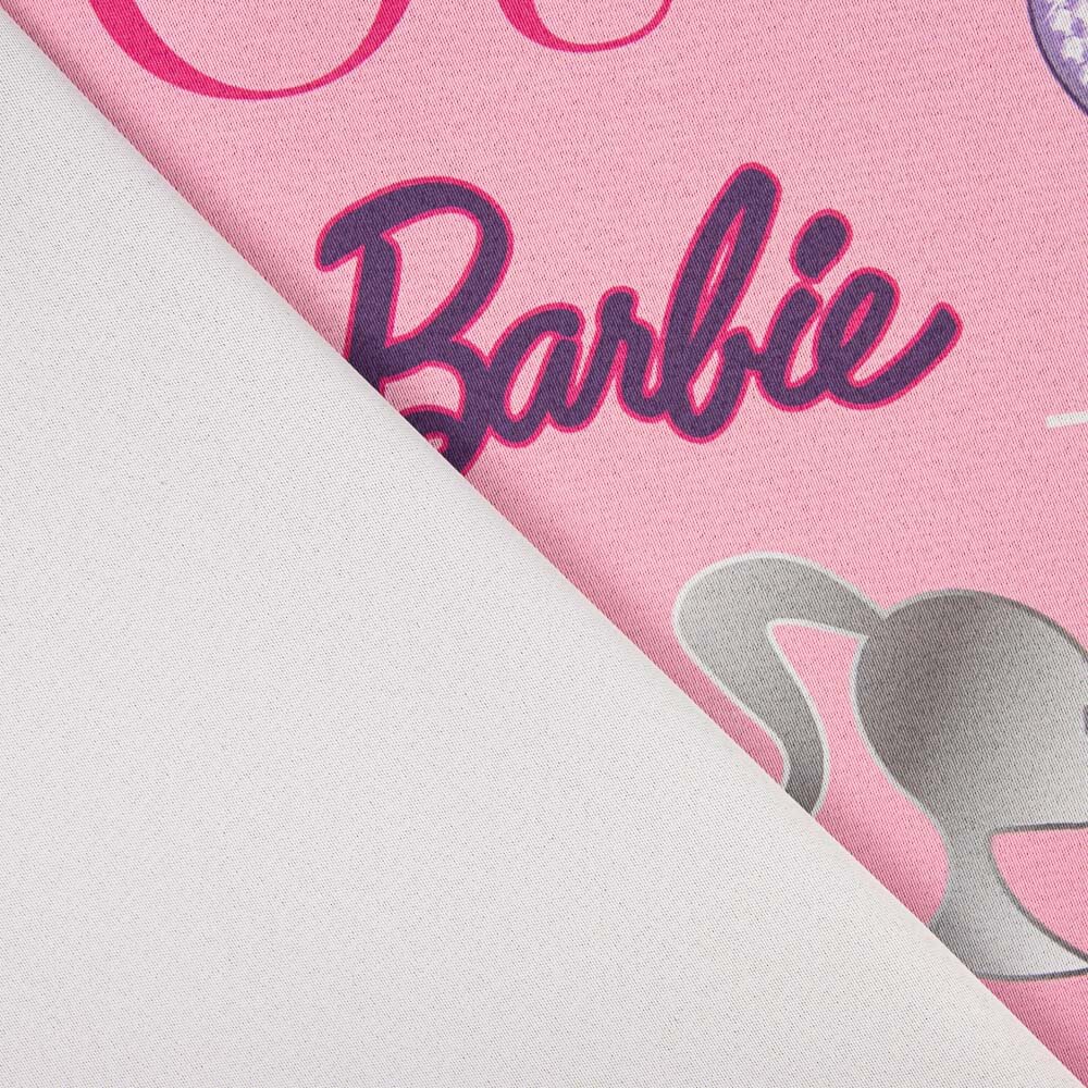 Stoff Schwarz aus Barbie Pink - Ribes y Casals