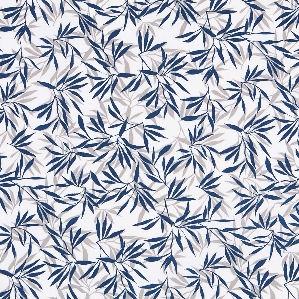 Blaues Tropical Print Bettlaken - Ribes y Casals