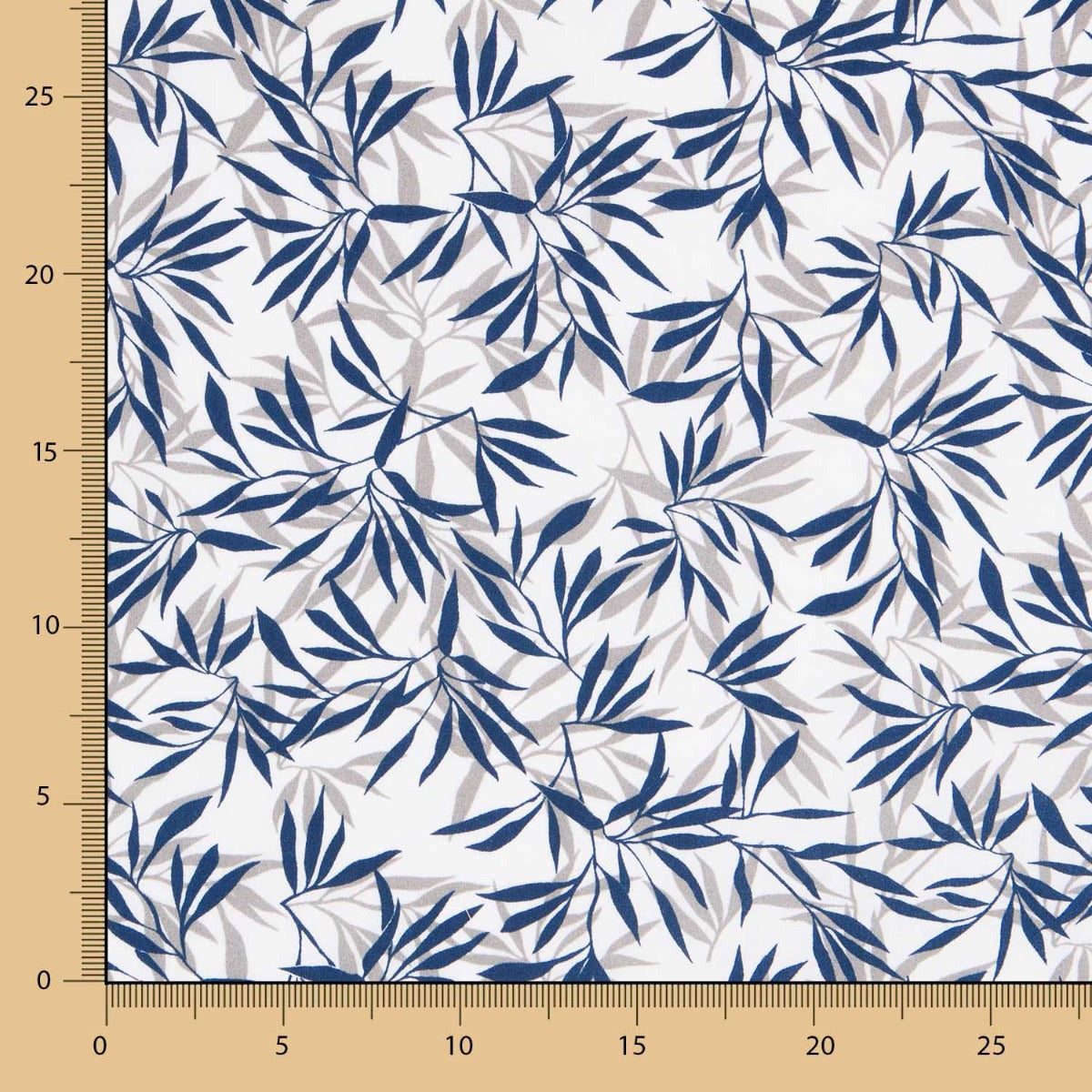 Blaues Tropical Print Bettlaken - Ribes y Casals