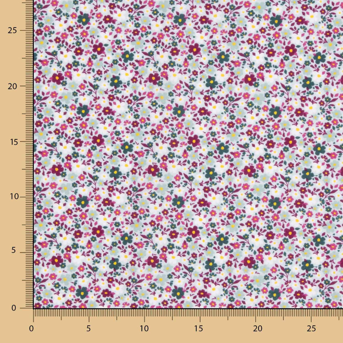 Flor Cristina Baumwolle Popeline - Ribes y Casals