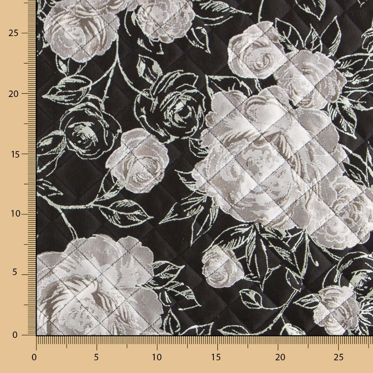 Silber rosa Brokat Boatiné-Stoff - Ribes y Casals