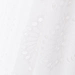 Stickereistoff Swiss Embroidery Maxi Flower Weiß - Ribes y Casals
