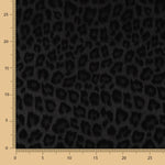 Doppelseitiger elastischer Jacquard Leopard Stretch - Ribes y Casals