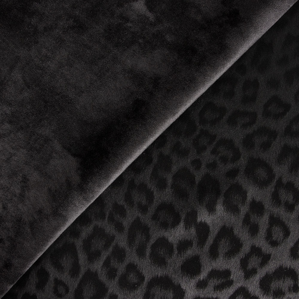 Doppelseitiger elastischer Jacquard Leopard Stretch - Ribes y Casals