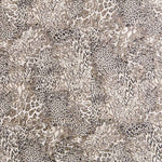 Grauer Leoparden-Brokat-Stoff - Ribes y Casals