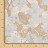 Beige Blumenbrokat - Ribes y Casals