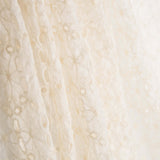 Polyester Gaze Bestickte rohe Polyester Gaze Maxi Blume - Ribes y Casals