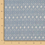 Cotton Denim Mosaik-Stickerei - Ribes y Casals