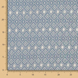 Cotton Denim Mosaik-Stickerei - Ribes y Casals