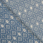Cotton Denim Mosaik-Stickerei - Ribes y Casals