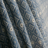 Cotton Denim Mosaik-Stickerei - Ribes y Casals