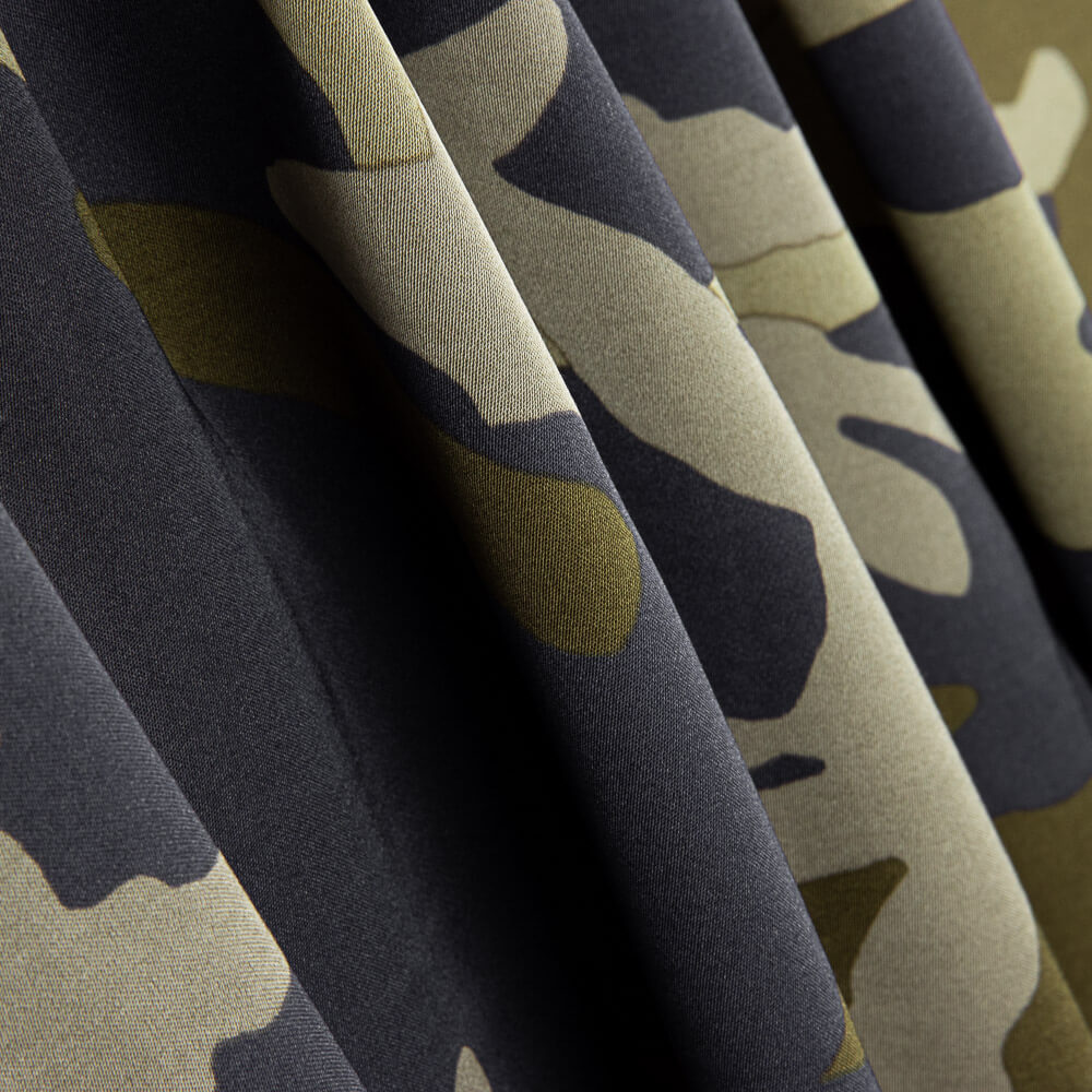 Viskose Satin Camouflage - Ribes y Casals